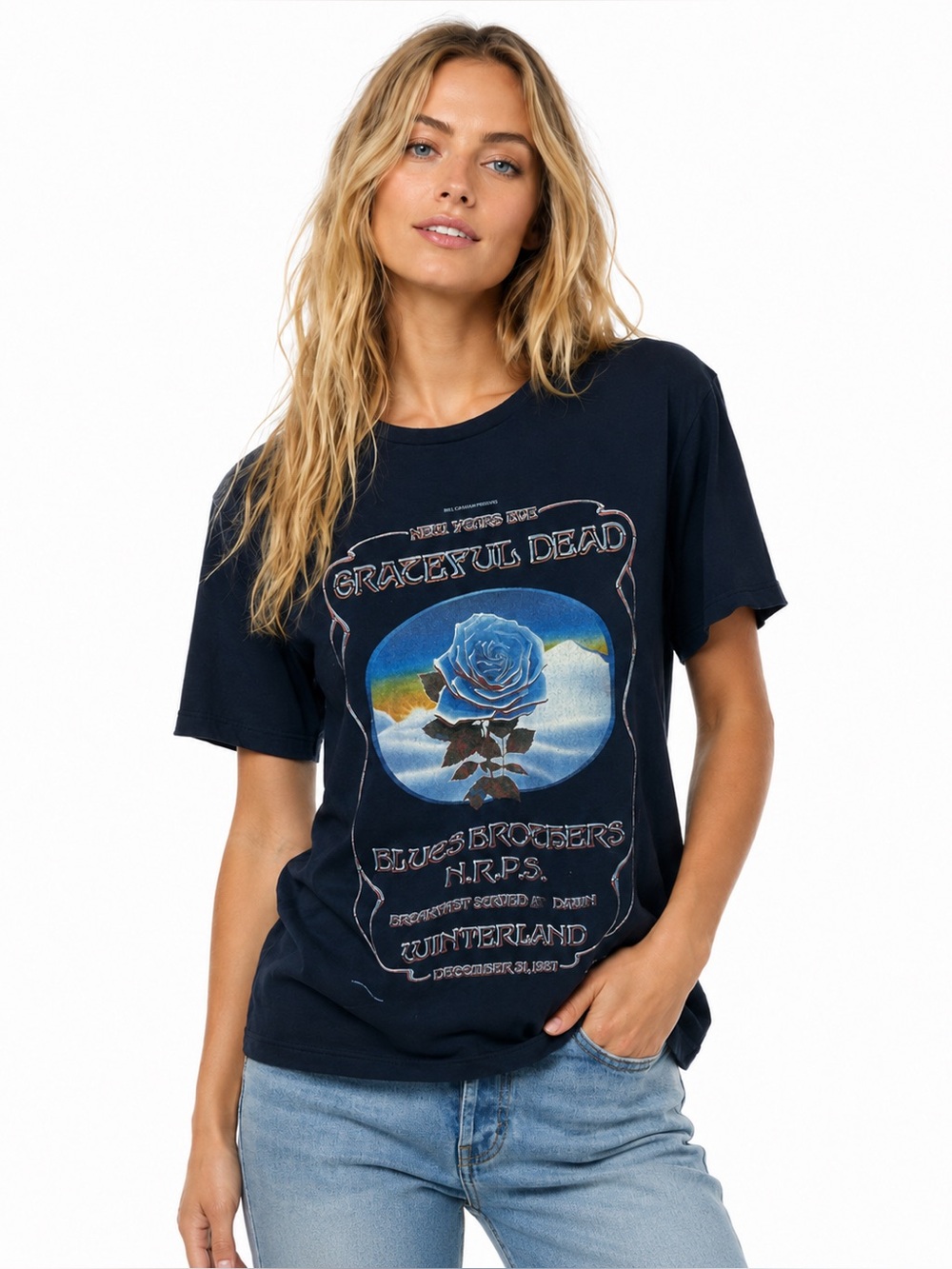 Marine Layer Grateful Dead New Years Eve Blues Brothers Graphic Tee